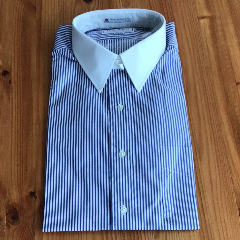 Brand New Paul Stuart Contrast Collar Dress Shirt